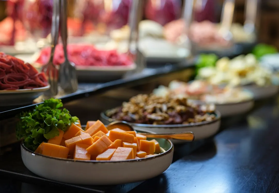 Festlich gedeckte Tafel von Feste für Gäste